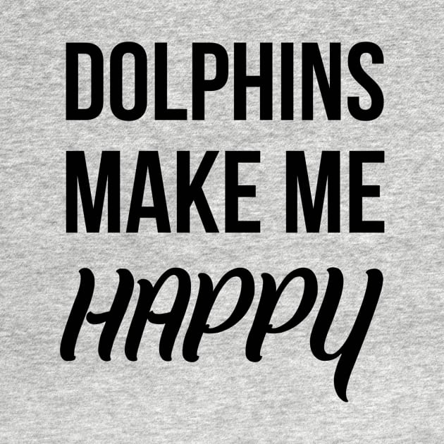 Dolphins make me happy by Skymann